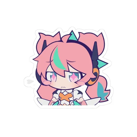 Chibi Aria Sad — Kiss-Cut sticker
