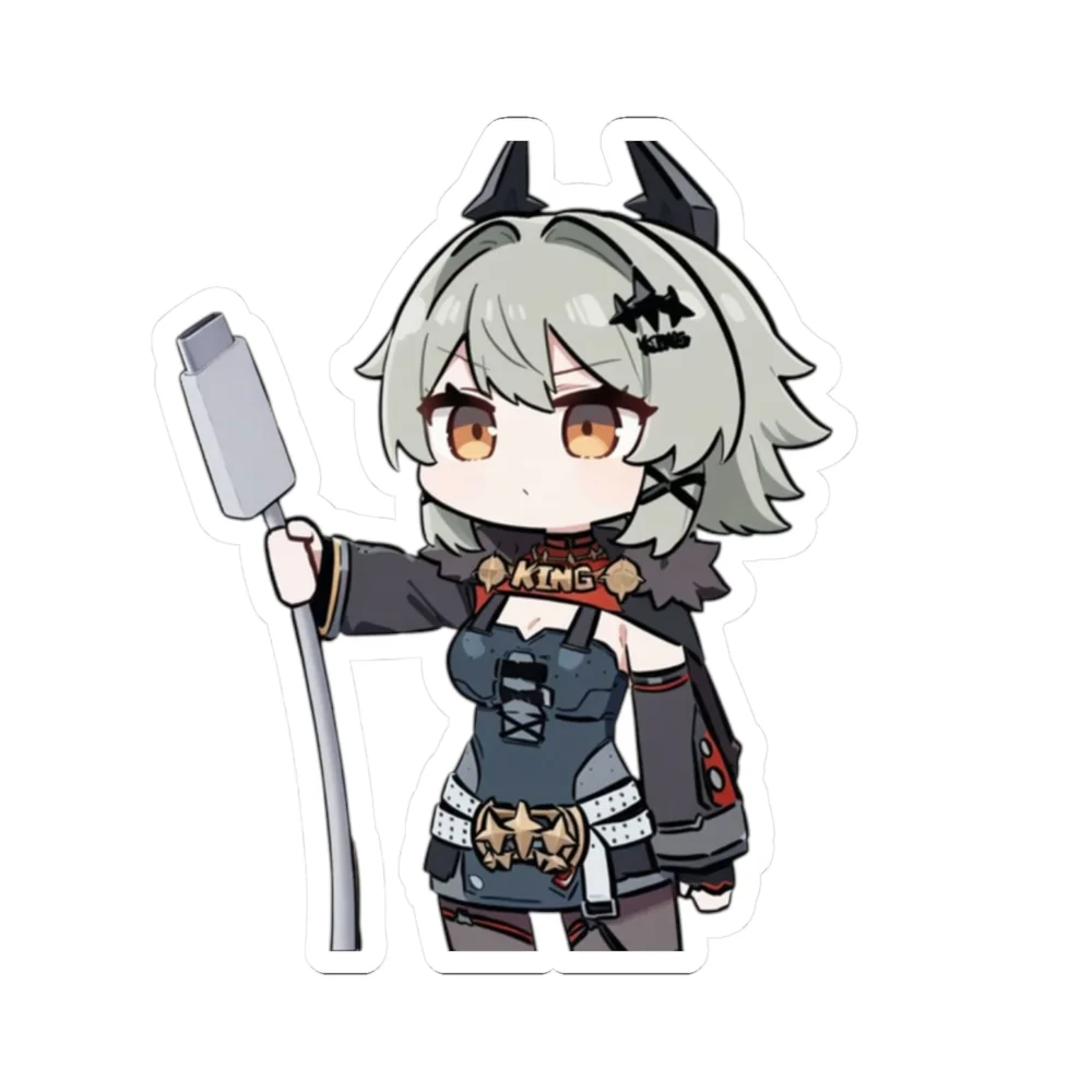 Chibi Caesar Unplugs Charger