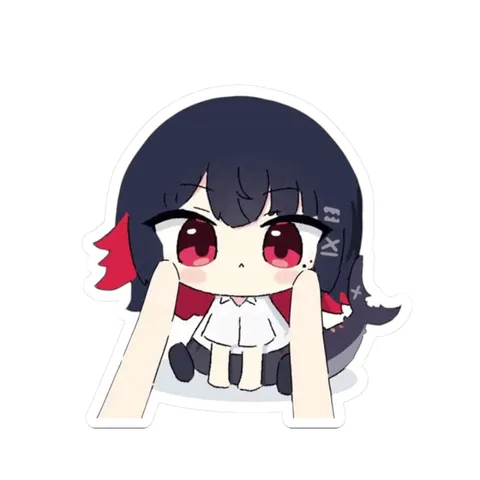 Chibi Ellen Joe Cheeks — Sticker sticker