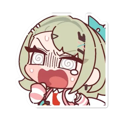 Chibi Sunna In Shock — Sticker sticker