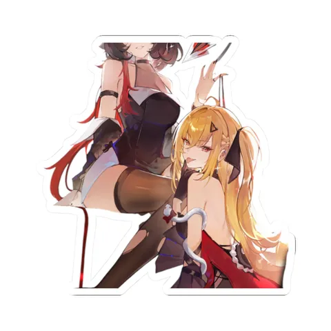 Cissia and Jane Doe — Sticker sticker