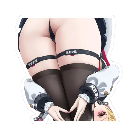 Cissia Bending Over — Sticker sticker