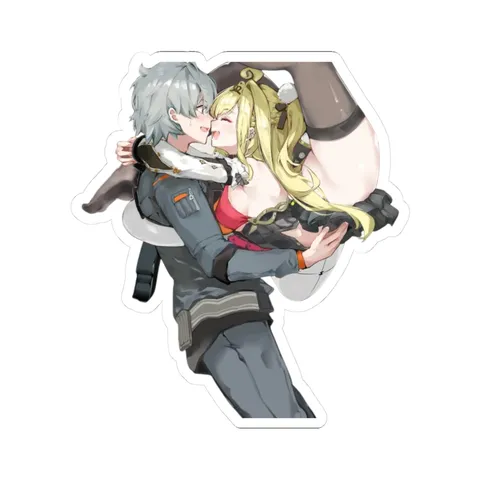 Cissia Kissing Wise — Kiss-Cut sticker