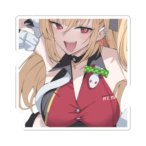 Cissia Open Mouth — Kiss-Cut sticker