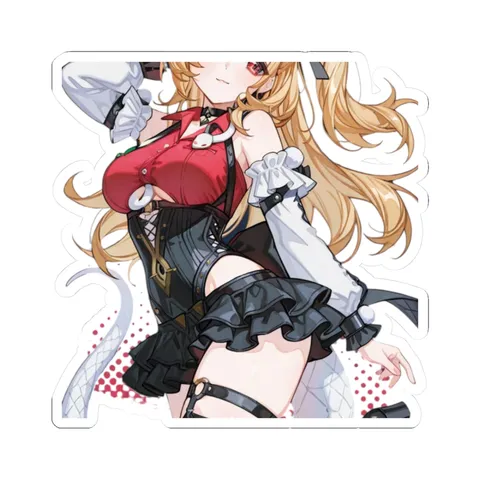 Cissia Posing — Kiss-Cut sticker