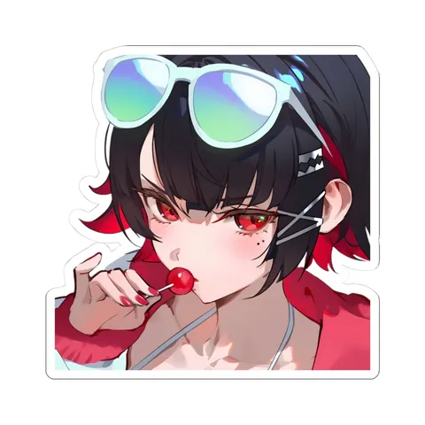 Ellen Joe Licking Lollipop — Sticker sticker