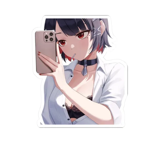 Ellen Joe Mirror Selfie — Sticker sticker