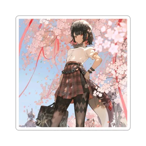 Ellen Joe Spring Tree — Kiss-Cut sticker