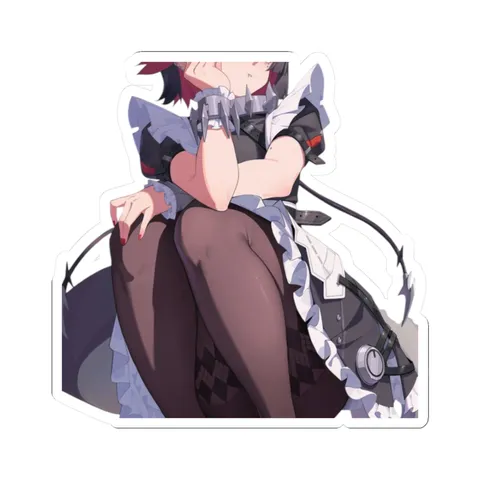 Ellen Joe Squatting — Kiss-Cut sticker