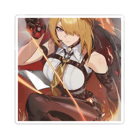 Evelyn Chevalier Combat Pose — Sticker sticker