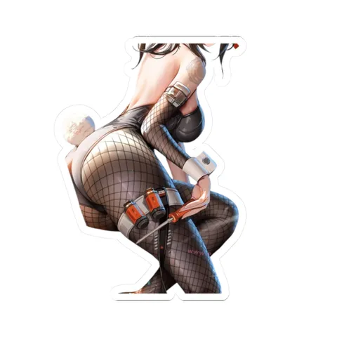 Grace Bunny Ears — Kiss-Cut sticker