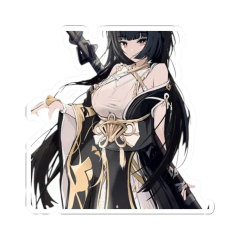 Hoshimi Miyabi Dignified Blossom Outfit — Sticker sticker