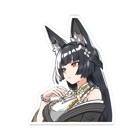 Hoshimi Miyabi Dignified Blossom — Sticker sticker
