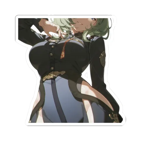 Isolde Looks At You — Kiss-Cut sticker