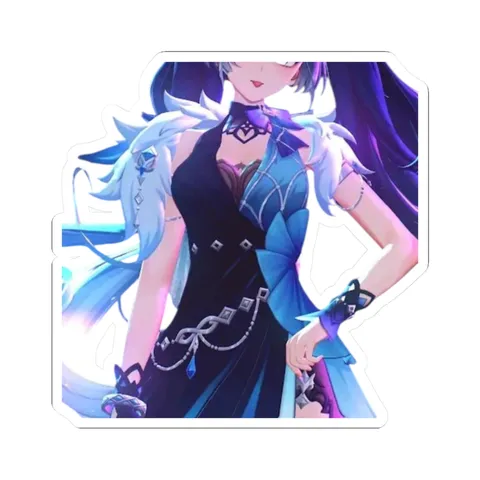 Iuno Outfit Swap — Kiss-Cut sticker