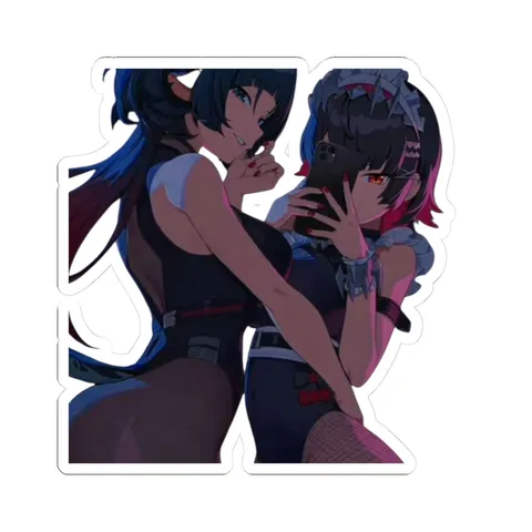 Jane Doe and Ellen Joe Nightclub — Kiss-Cut sticker