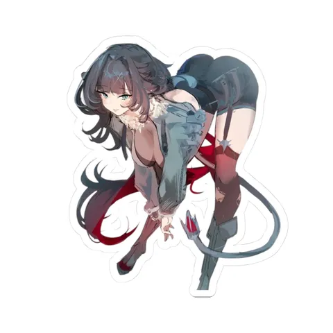 Jane Doe Bends Over — Sticker sticker