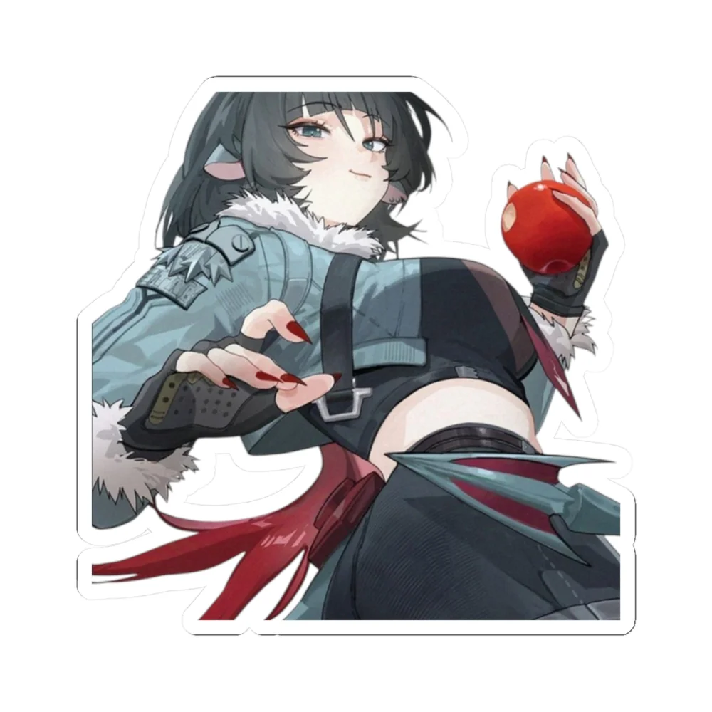 Jane Doe Biting Apple