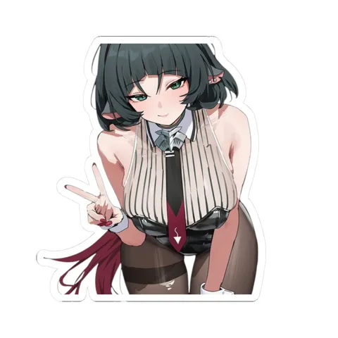 Jane Doe Bunny Ears — Sticker sticker