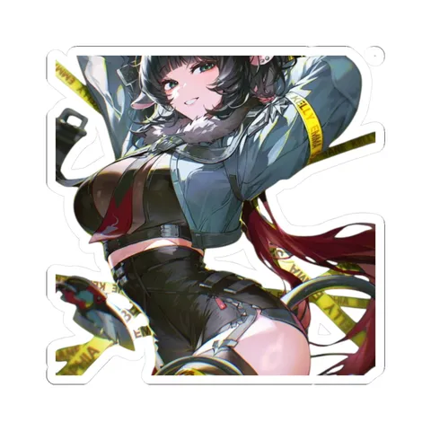 Jane Doe Danger Tape — Sticker sticker