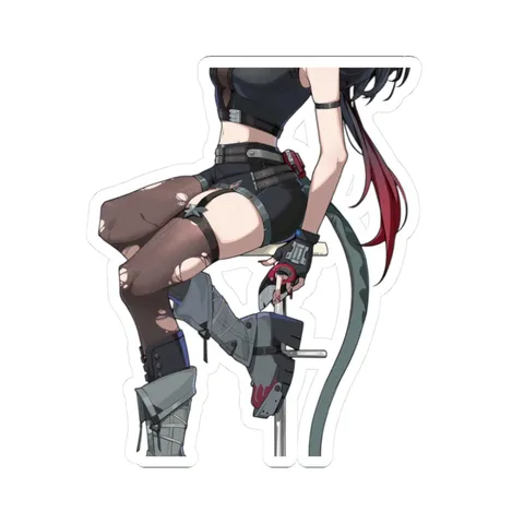 Jane Doe Looking Up — Sticker sticker