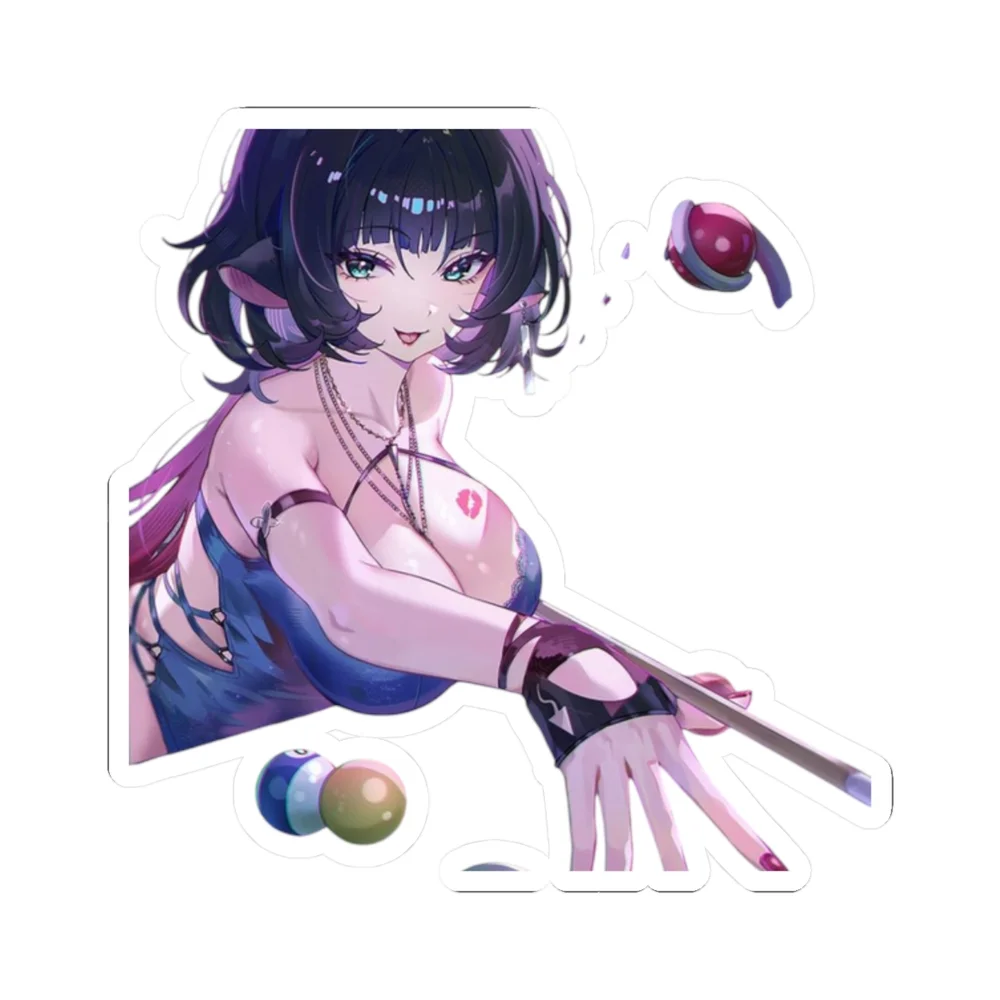 Jane Doe Playing Pool