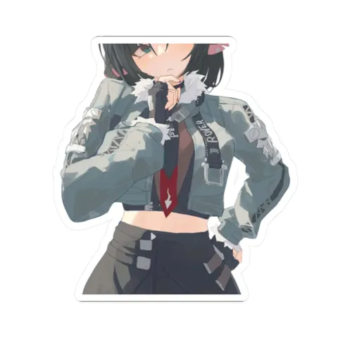 Jane Doe Thinking — Sticker sticker