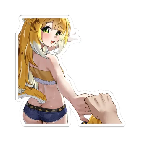 Ju Fufu Booty Shorts — Kiss-Cut sticker