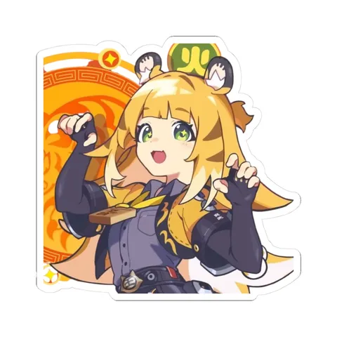 Ju Fufu Cat Claws — Kiss-Cut sticker