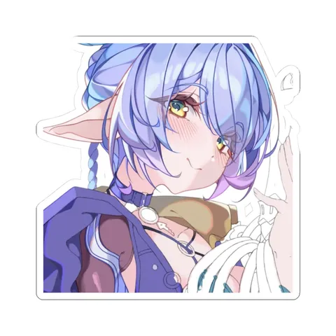 Lucia Cute Smile — Kiss-Cut sticker