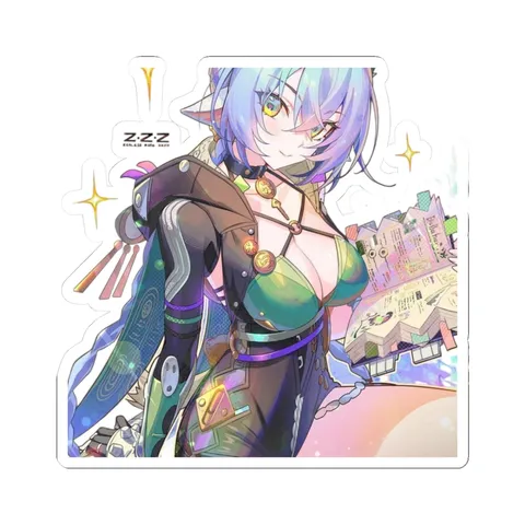 Lucia Sparkling — Kiss-Cut sticker