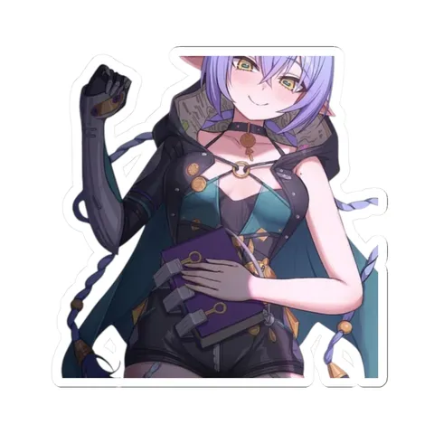 Lucia Smile — Kiss-Cut sticker