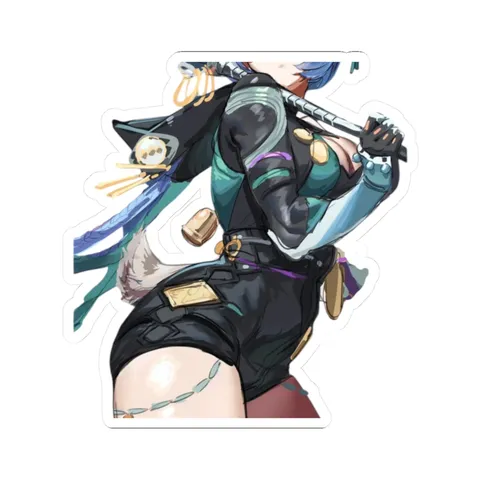 Lucia Thighs — Kiss-Cut sticker