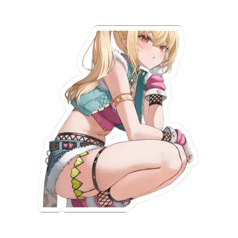 Lucy Wearing Nicole Clothes — Kiss-Cut sticker
