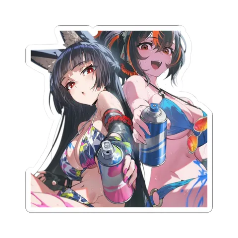 Miyabi and Zhu Yuan sticker