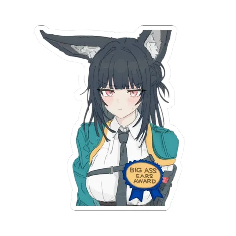 Miyabi Biggest Ears Award — Sticker sticker