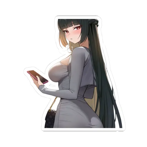Miyabi From Behind — Sticker sticker