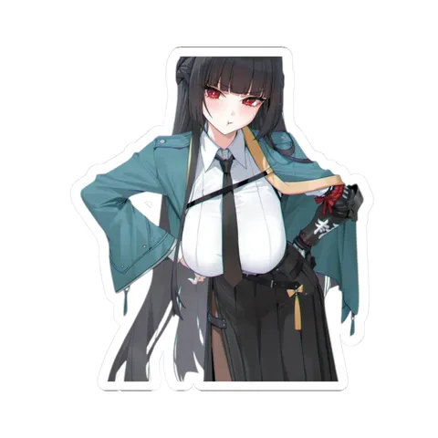 Miyabi Hands On Hips — Sticker sticker