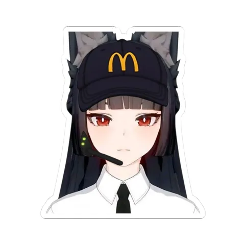 Miyabi McDonald's — Sticker sticker