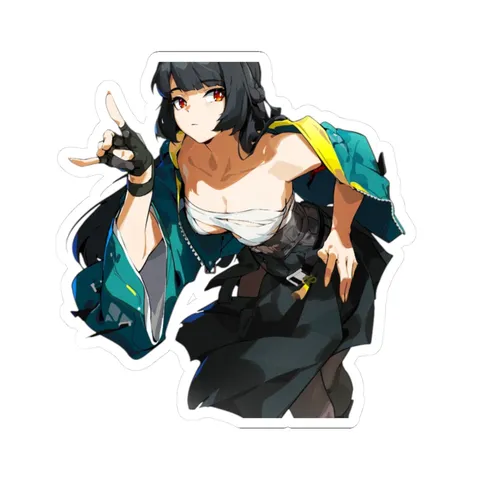 Miyabi Notices Something — Sticker sticker