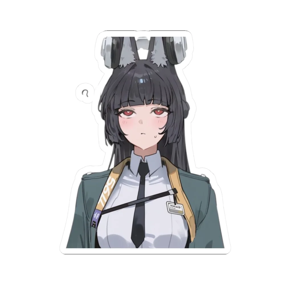 Miyabi Wearing Headphones