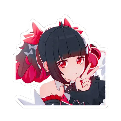Nangong Yu Selfie — Kiss-Cut sticker