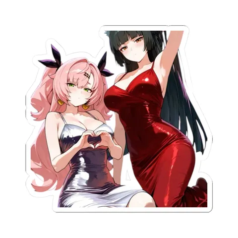 Nicole and Miyabi — Sticker sticker