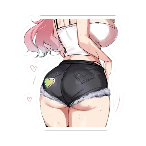 Nicole Booty Shorts — Sticker sticker