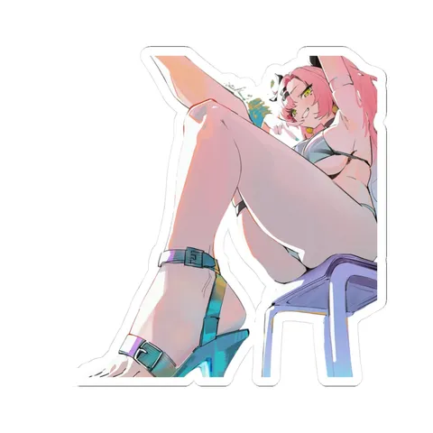 Nicole Swimsuit Feet — Sticker sticker