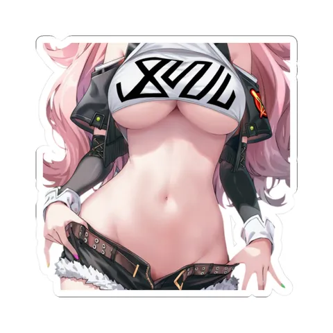 Nicole Takes Off Shorts — Sticker sticker