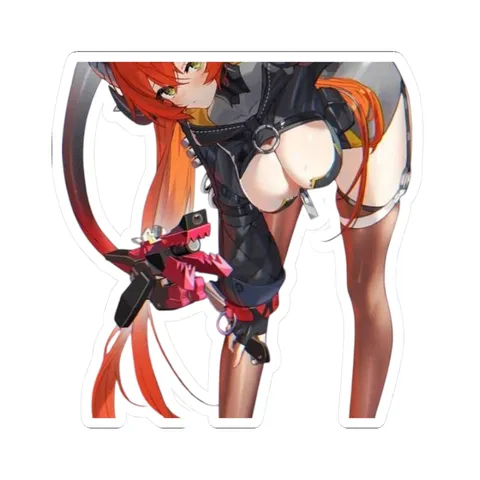 Orphie Magnusson and Magus Tactical Suit — Kiss-Cut sticker