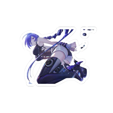 Promeia Dynamic Pose — Kiss-Cut sticker