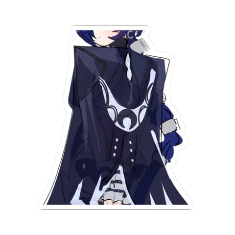 Promeia From Behind — Kiss-Cut sticker