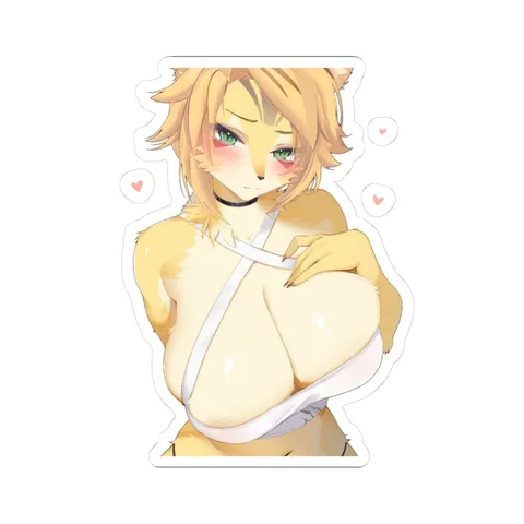 Pulchra Wearing Straps — Kiss-Cut sticker